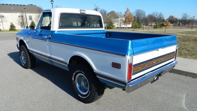 1972 Chevrolet Cheyenne Super 4x4 Pickup C10 1/2 Ton