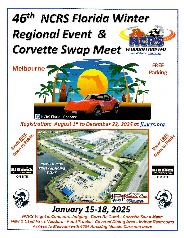 NCRS Regional Winter National 2025 Flyer