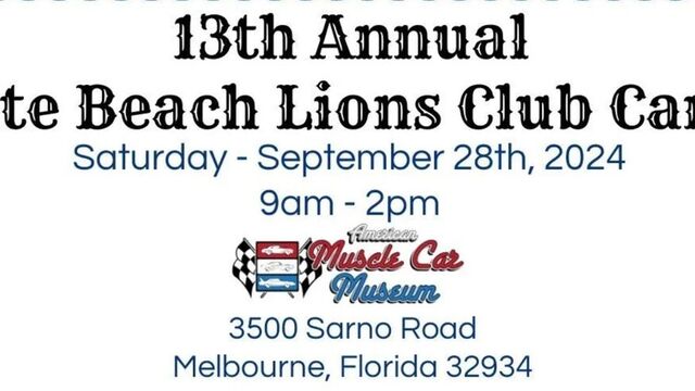 Satellite Beach Lions Club Car Show
